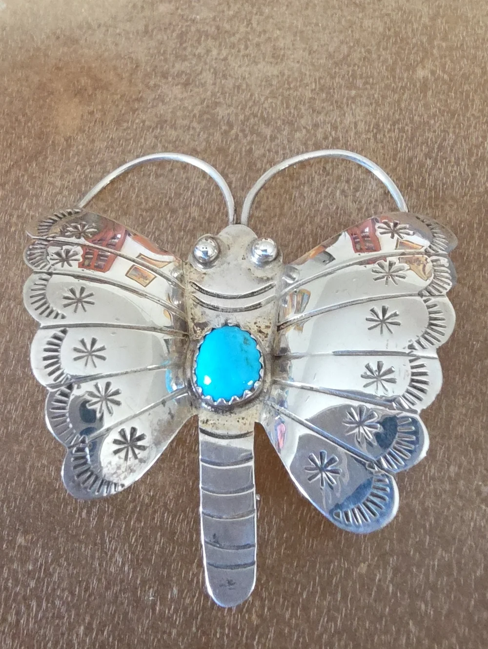 Adorable Native American Navajo Butterfly Moth Pin By Jeff Largo 🩵🦋🩶